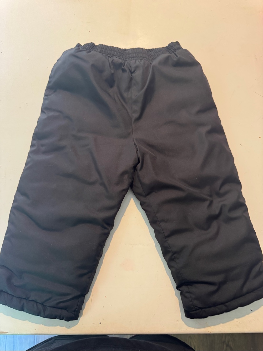 Black Kids Insulated Snow Pants - carters